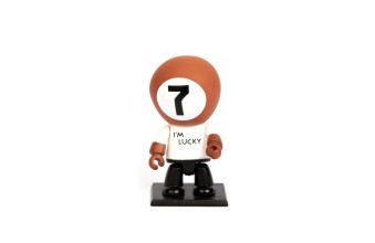 Сувенір Turning Point Lucky Doll 67мм коричневий