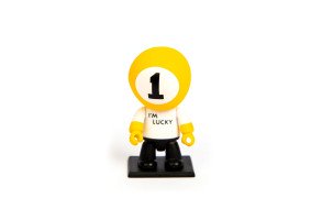 Сувенир Turning Point Lucky Doll 67мм  желтый 1