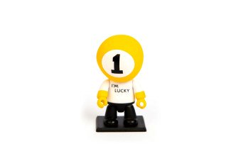 Сувенір Turning Point Lucky Doll 67мм жовтий 1