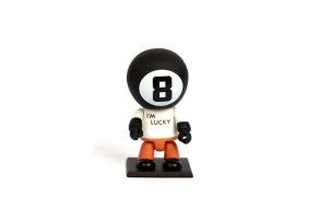 Сувенір Turning Point Lucky Doll 67мм чорний