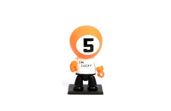Сувенір Turning Point Lucky Doll 67мм помаранчевий