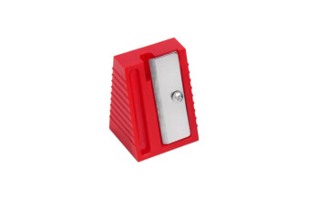 Точилка-корректор для наклейки красная