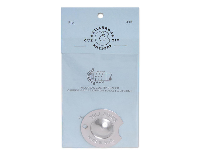 Инструмент для обработки наклейки Willards Cue Tip Shapers 415
