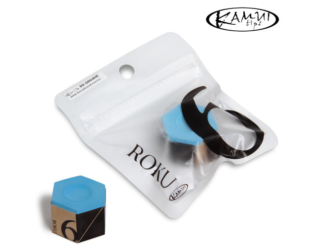 Крейда більярдна Kamui Roku Sky синя 1шт