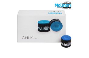 Мел бильярдный Molinari Chlk синий 1шт