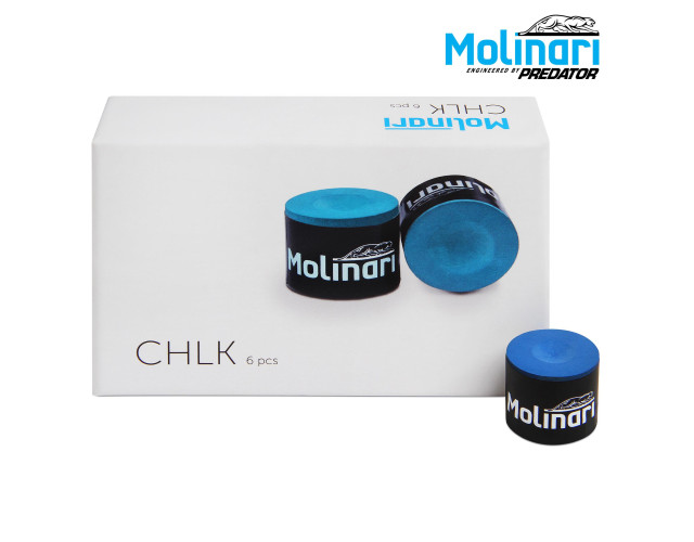 Крейда більярдна Molinari Chlk синя 1шт