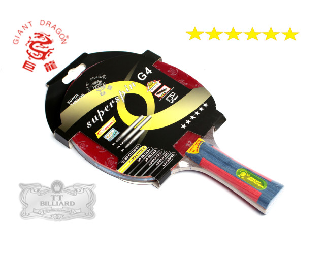 Ракетка для настільного тенісу SuperSpin 6 * Giant Dragon