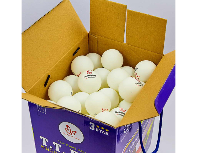 М'яч для настільного тенісу King Butterfly 3 М'яч для настільного тенісу King Butterfly 3