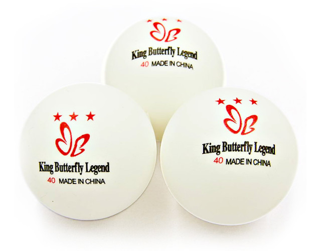 М'яч для настільного тенісу King Butterfly 3 М'яч для настільного тенісу King Butterfly 3