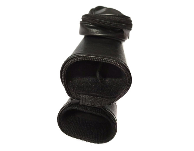 Тубус для кия Profi Black 2 шкірзам