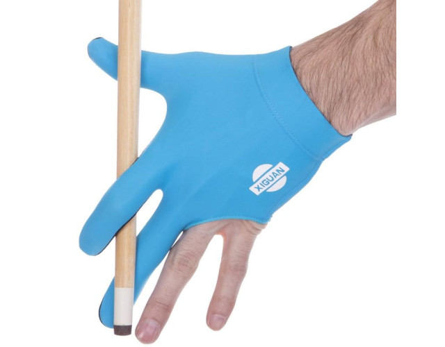 Перчатка бильярдная Xiguan синяя Перчатка бильярдная Xiguan синяя