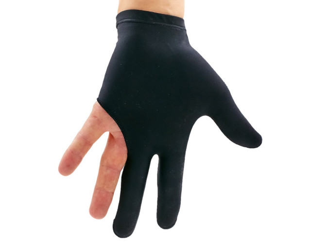 Рукавичка для більярду Longoni чорна, універсального розміру