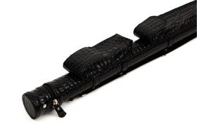 Тубус для бильярдного кия Concord T2 Pro Black с 2 карманами для удлинителя пирамида