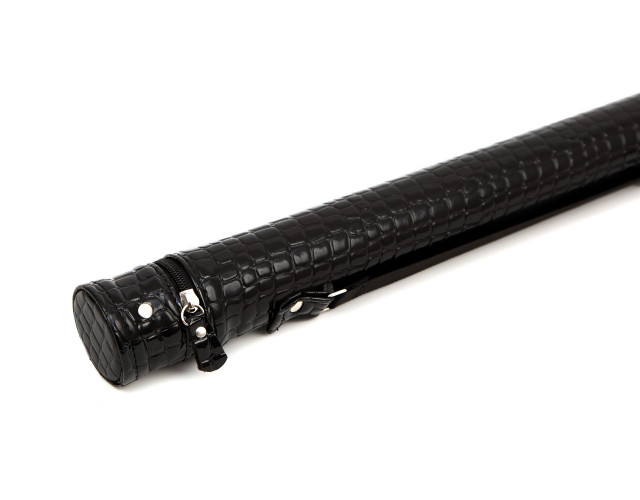 Тубус для кия Lux S2 Black шкірзам