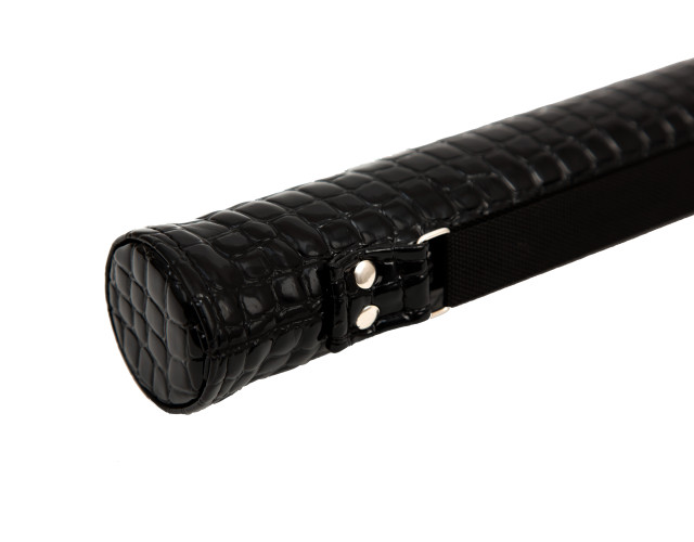 Тубус для кия Lux S2 Black шкірзам