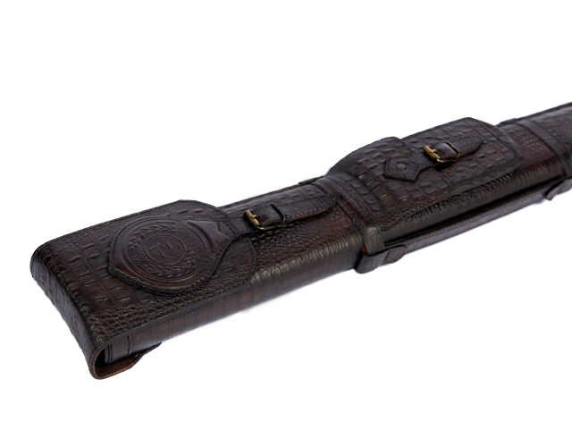 Чохол Ас Класика Крокодил коричневий шкіра