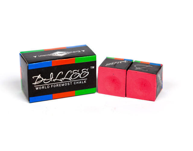 Мел бильярдный Billee Red 2шт