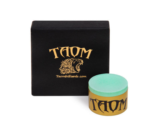 Мел бильярдный для кия Taom Soft Chalk Green 1шт