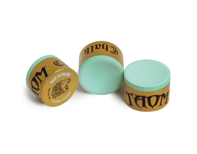 Мел бильярдный для кия Taom Soft Chalk Green 1шт