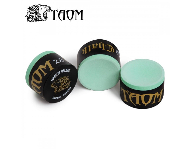 Крейда більярдна для кія Taom Snooker Chalk Green 1шт