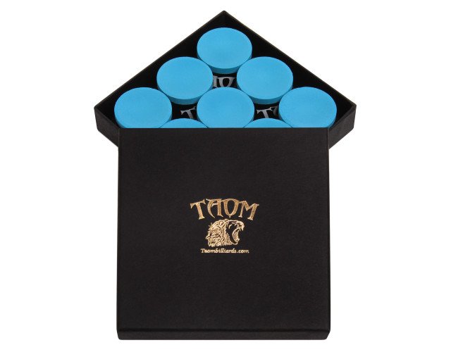 Мел бильярдный для кия Taom Pyro Chalk Blue 9 шт Мел бильярдный для кия Taom Pyro Chalk Blue 9 шт