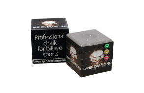 Крейда більярдна Super Diamond Grey з поглибленням 1шт