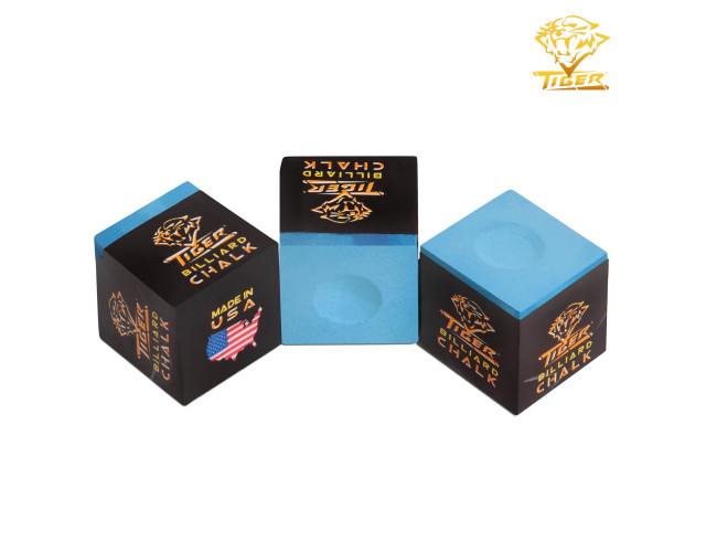 Мел бильярдный Tiger Billiard Chalk Blue 1шт