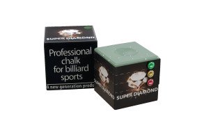 Мел бильярдный Super Diamond Green 1шт Мел бильярдный Super Diamond Green 1шт