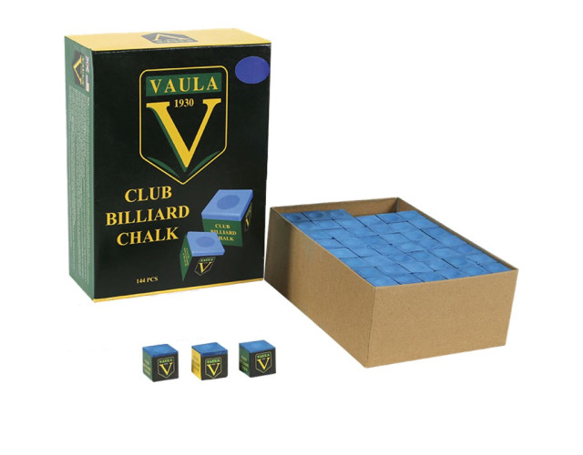 Мел бильярдный Vaula синий 1шт Мел бильярдный Vaula синий 1шт