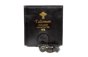 Наклейка для кия Talisman Black Hard 14мм 1шт Наклейка для кия Talisman Black Hard 14мм 1шт