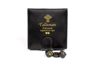 Наклейка для кия Talisman Black Medium 14мм 1шт Наклейка для кия Talisman Black Medium 14мм 1шт