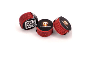 Наклейка для кию Super Diamond Red  Medium 13мм 1шт