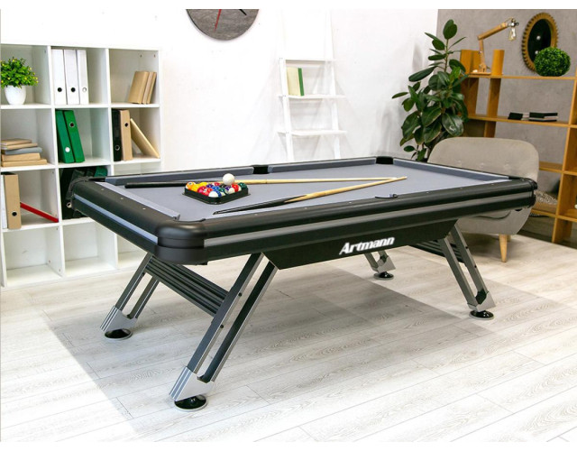 Бильярдный стол PRATO Artmann пул с теннисной крышкой