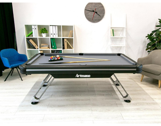 Бильярдный стол PRATO Artmann пул с теннисной крышкой