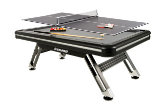 Бильярдный стол PRATO Artmann пул с теннисной крышкой