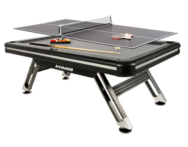 Бильярдный стол PRATO Artmann пул с теннисной крышкой