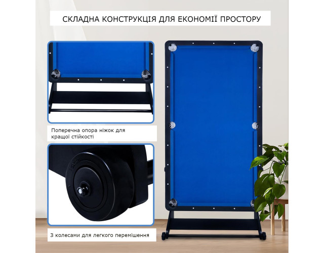 Складаний більярдний стіл Ostin 6Ф