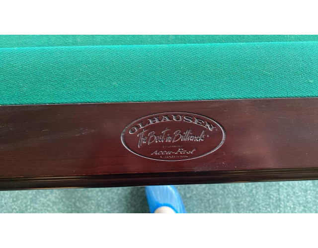 Бильярдный стол б/у 9ф пул фирма OLHAUSEN