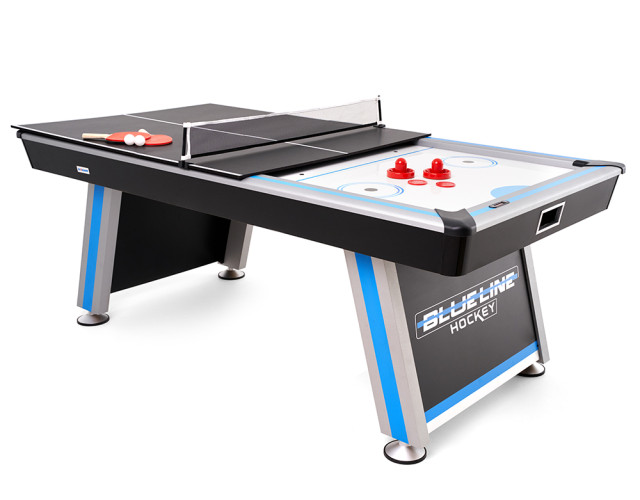Аэрохоккей  BLUE LINE с теннисной крышкой