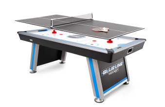 Аэрохоккей  BLUE LINE с теннисной крышкой