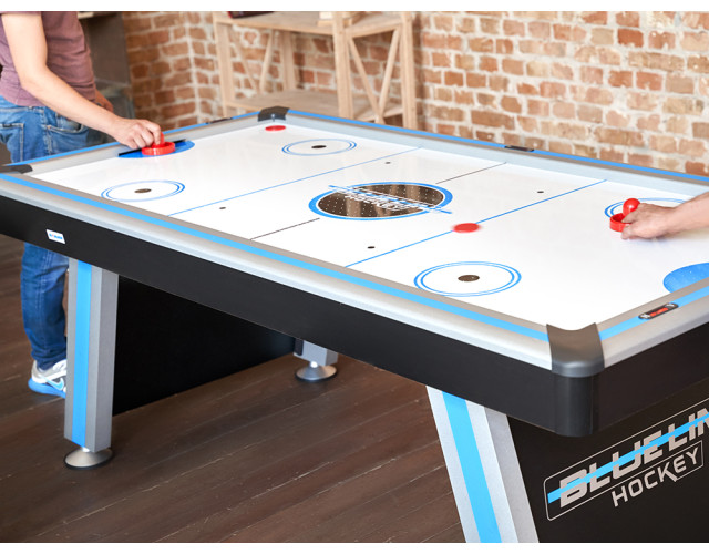 Аэрохоккей  BLUE LINE с теннисной крышкой
