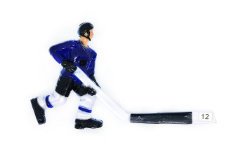 Хоккеист для настольного хоккея №12 синий
