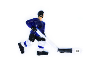 Хоккеист для настольного хоккея №13 синий