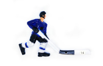 Хоккеист для настольного хоккея №14 синий