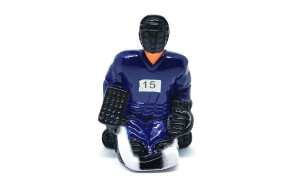Хоккеист для настольного хоккея №15 синий