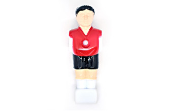 Футболист для настольного футбола 16мм красный