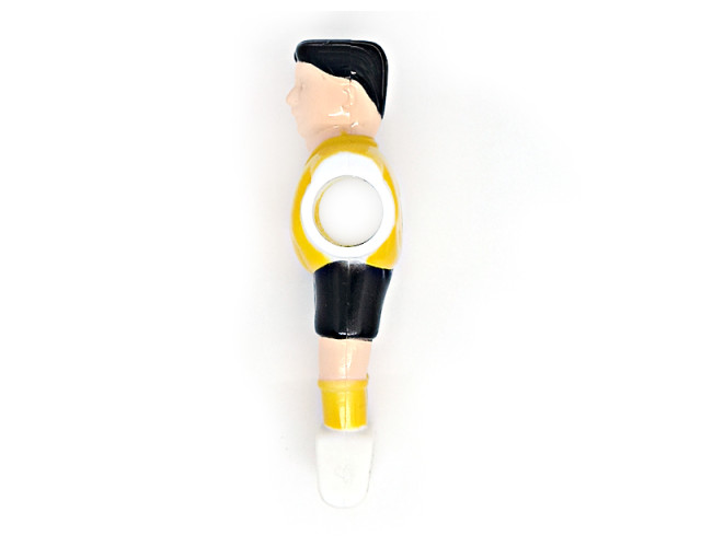 Футболист для настольного футбола 16 мм желтый