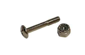 Болт с гайкой для крепления футболистов 16мм