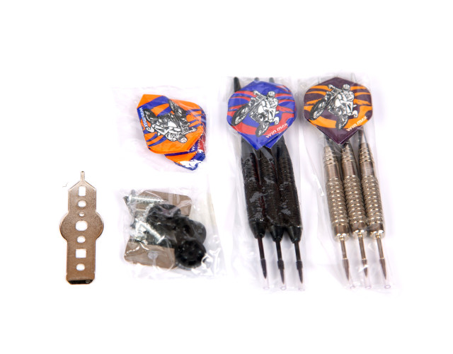 Дартс профессиональный из сизаля WinMax Match Play G084 45cм 6 дротиков