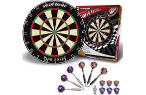 Дартс професійний із сизалю WinMax Match Play G084 45cм 6 дротиків